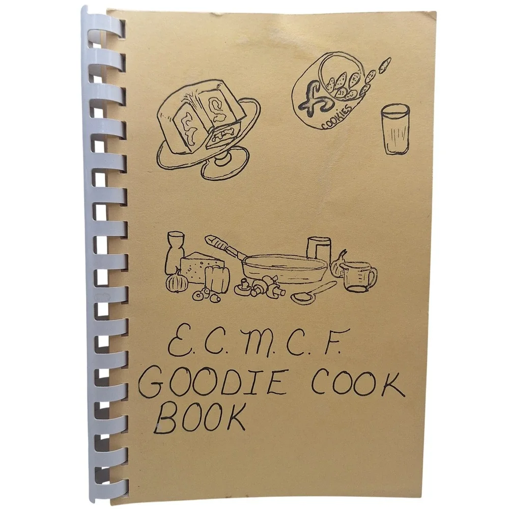 Vintage ECMCF Goodie Cook Book Lois Kettner Eaton‎ County Medical Facility